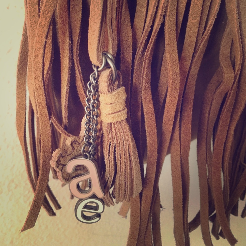 American Eagle Fringe Handbag